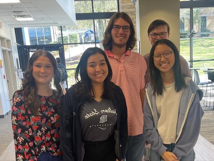 High School Business Recruitment group photo of Heritage High School Students at Dalton State